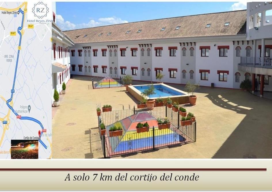 Hotel Reyes Ziries Albolote Bagian luar foto